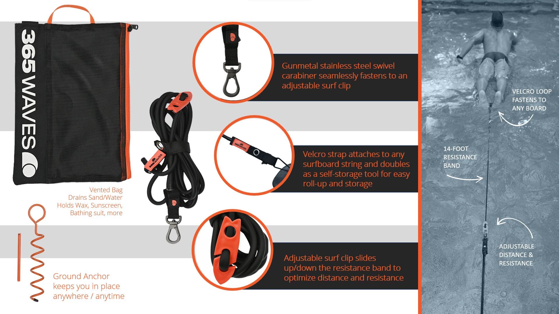 Resistance Surf Trainer Kit