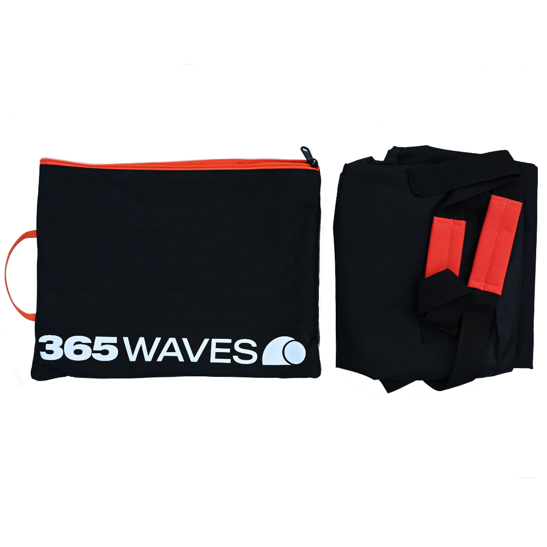 The 365Waves Changing Mat / Dry Bag custom travel case with air ventilation
